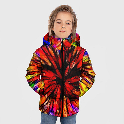 Зимняя куртка для мальчика Батик / 3D-Черный – фото 3