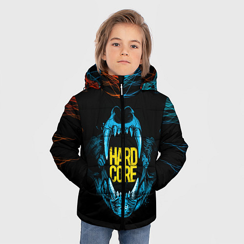 Зимняя куртка для мальчика HARD CORE / 3D-Черный – фото 3
