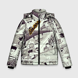 Куртка зимняя для мальчика Haikyu, цвет: 3D-черный