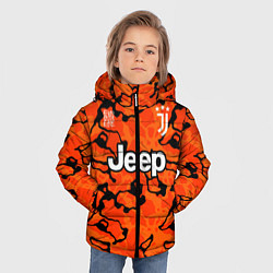 Куртка зимняя для мальчика JUVENTUS резервная 2021, цвет: 3D-светло-серый — фото 2