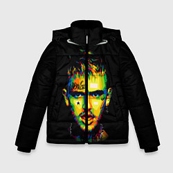 Куртка зимняя для мальчика LIL PEEP, цвет: 3D-черный