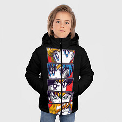 Куртка зимняя для мальчика SAILOR SCOUTS, цвет: 3D-красный — фото 2