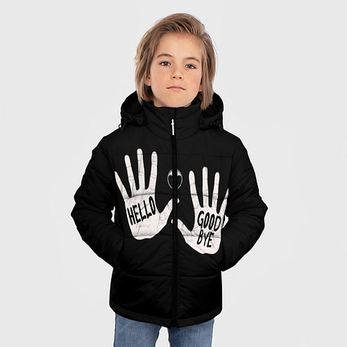 Зимняя куртка для мальчика Академия Амбрелла / 3D-Черный – фото 3