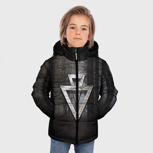 Зимняя куртка для мальчика STRANGE / 3D-Черный – фото 3