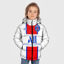 Куртка зимняя для мальчика PSG, выездная сезон 2021, цвет: 3D-черный — фото 2