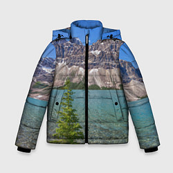 Зимняя куртка для мальчика Горное озеро