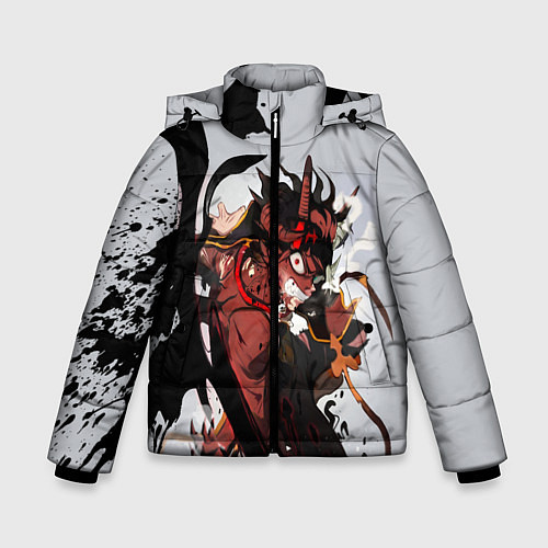 Зимняя куртка для мальчика Hell Asta / 3D-Светло-серый – фото 1