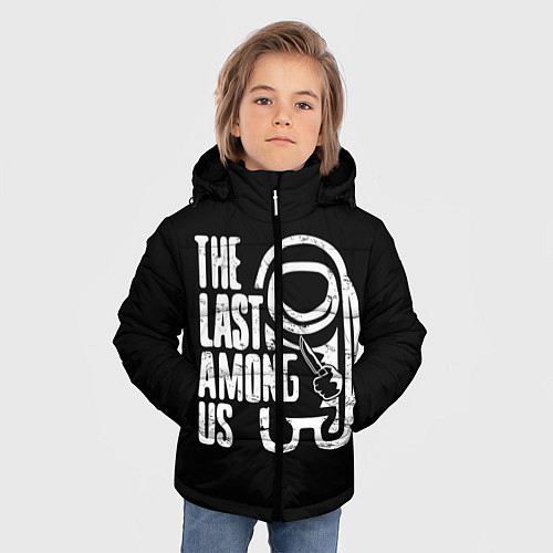 Зимняя куртка для мальчика The Last Among Us / 3D-Черный – фото 3