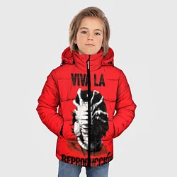 Куртка зимняя для мальчика VIVA LA, цвет: 3D-черный — фото 2