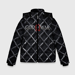 Куртка зимняя для мальчика GOD OF WAR S, цвет: 3D-светло-серый
