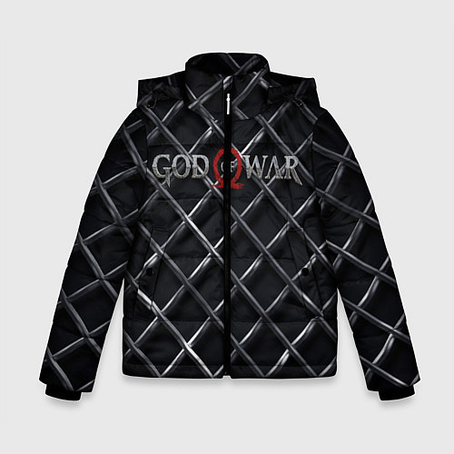 Зимняя куртка для мальчика GOD OF WAR S / 3D-Светло-серый – фото 1