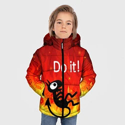 Куртка зимняя для мальчика РАЗОЧАРОВАНИЕ ЛЮЦИ, цвет: 3D-светло-серый — фото 2