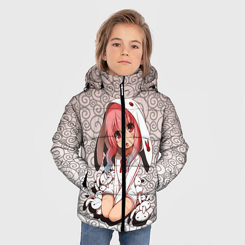 Зимняя куртка для мальчика Аниме Манга / 3D-Черный – фото 3