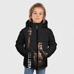 Куртка зимняя для мальчика NILETTO, цвет: 3D-черный — фото 2