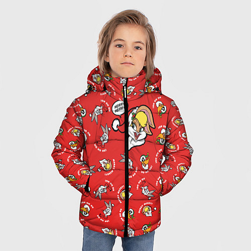 Зимняя куртка для мальчика Merry! / 3D-Светло-серый – фото 3