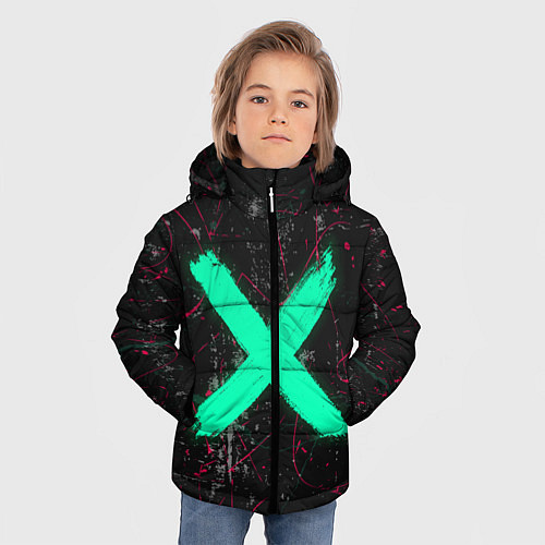 Зимняя куртка для мальчика Silence / 3D-Черный – фото 3