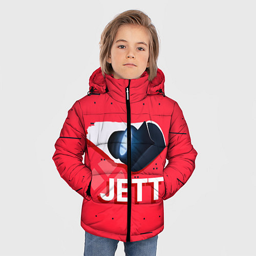 Зимняя куртка для мальчика Jett / 3D-Черный – фото 3