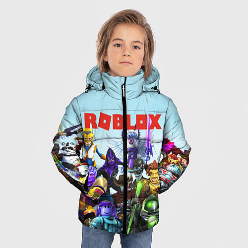 Зимняя куртка для мальчика ROBLOX / 3D-Черный – фото 3