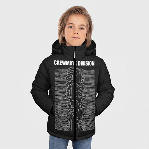 Зимняя куртка для мальчика CrewMate Division / 3D-Черный – фото 3