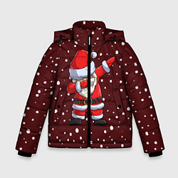 Куртка зимняя для мальчика Dab-Santa, цвет: 3D-красный