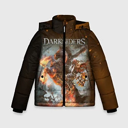 Куртка зимняя для мальчика Darksiders Z, цвет: 3D-светло-серый