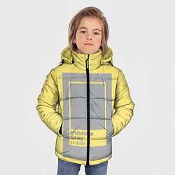Куртка зимняя для мальчика Ultimate Gray 17-5104, цвет: 3D-черный — фото 2