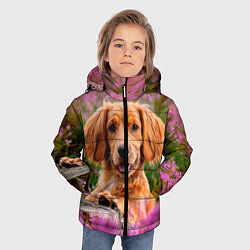 Куртка зимняя для мальчика Dog, цвет: 3D-красный — фото 2