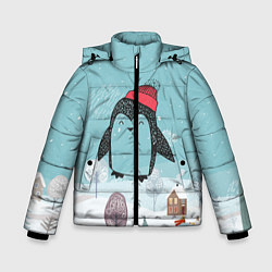 Зимняя куртка для мальчика Милый пингвин