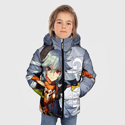 Куртка зимняя для мальчика GENSHIN IMPACT, РЭЙЗОР, цвет: 3D-черный — фото 2