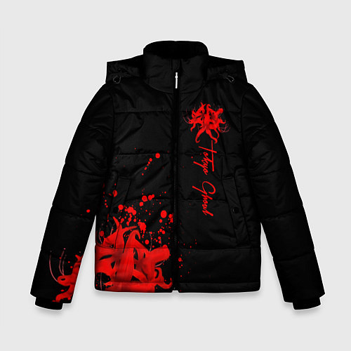 Зимняя куртка для мальчика Tokyo Ghoul / 3D-Черный – фото 1