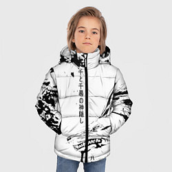 Куртка зимняя для мальчика Dragon Haku, цвет: 3D-светло-серый — фото 2