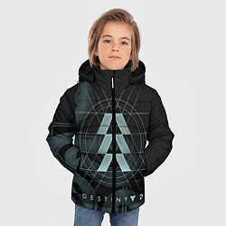 Куртка зимняя для мальчика DESTINY, HUNTER, цвет: 3D-светло-серый — фото 2