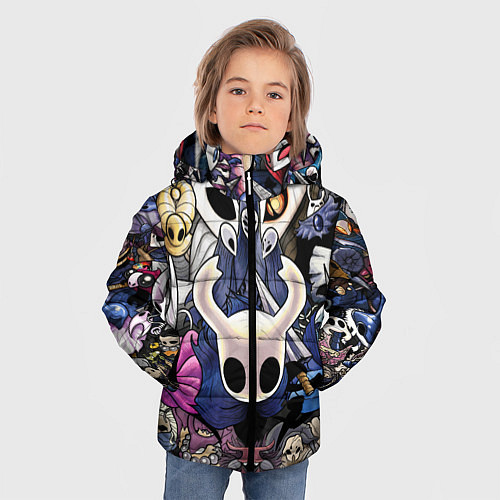 Зимняя куртка для мальчика HOLLOW KNIGHT / 3D-Черный – фото 3