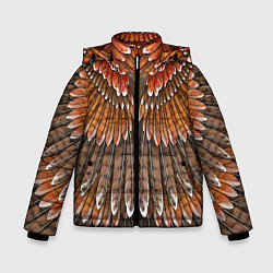 Зимняя куртка для мальчика Оперение: орел
