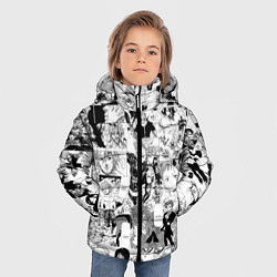 Куртка зимняя для мальчика Семь смертных грехов, цвет: 3D-черный — фото 2