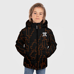 Куртка зимняя для мальчика Cs:go - Fnatic 2021 Bootcamp, цвет: 3D-черный — фото 2