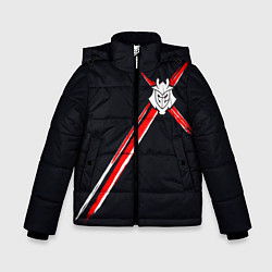 Куртка зимняя для мальчика G2 Jersey pro 202122, цвет: 3D-черный
