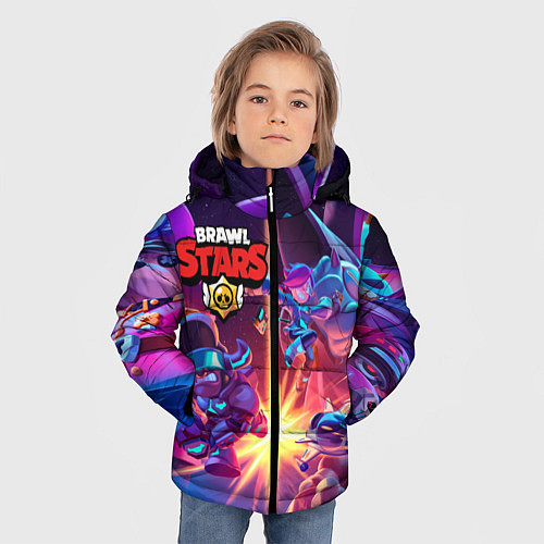 Зимняя куртка для мальчика StarrForce / 3D-Черный – фото 3