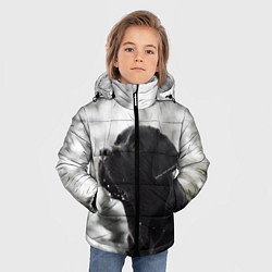 Куртка зимняя для мальчика Лабрадор Марк, цвет: 3D-черный — фото 2