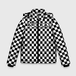 Куртка зимняя для мальчика Fumrre На Обгон, цвет: 3D-черный