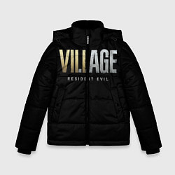 Куртка зимняя для мальчика Resident Evil Village, цвет: 3D-красный