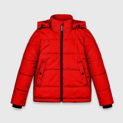 Куртка зимняя для мальчика КРАСНАЯ МАСКА, цвет: 3D-светло-серый