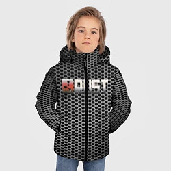 Куртка зимняя для мальчика RUST РАСТ, цвет: 3D-черный — фото 2