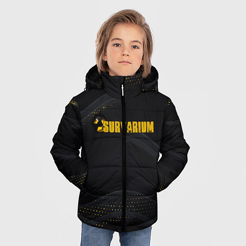 Зимняя куртка для мальчика SURVARIUM STALKER / 3D-Черный – фото 3