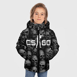 Куртка зимняя для мальчика CS:GO Catacombs Катакомбы, цвет: 3D-черный — фото 2