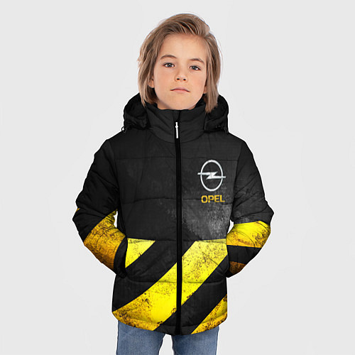 Зимняя куртка для мальчика OPEL S / 3D-Черный – фото 3