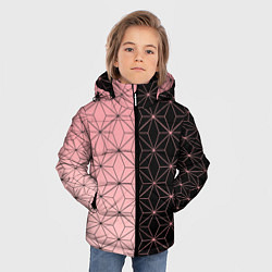 Куртка зимняя для мальчика КОСТЮМ НЕЗУКО NEZUKO, цвет: 3D-светло-серый — фото 2