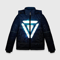 Куртка зимняя для мальчика Project, цвет: 3D-черный