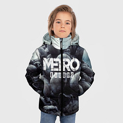 Куртка зимняя для мальчика Metro Exodus, цвет: 3D-светло-серый — фото 2
