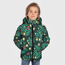 Куртка зимняя для мальчика Рябина, цвет: 3D-черный — фото 2